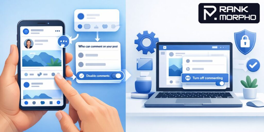 disabling comments on a facebook post​