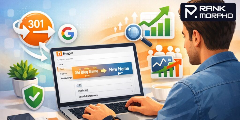 how to change blog name on blogger